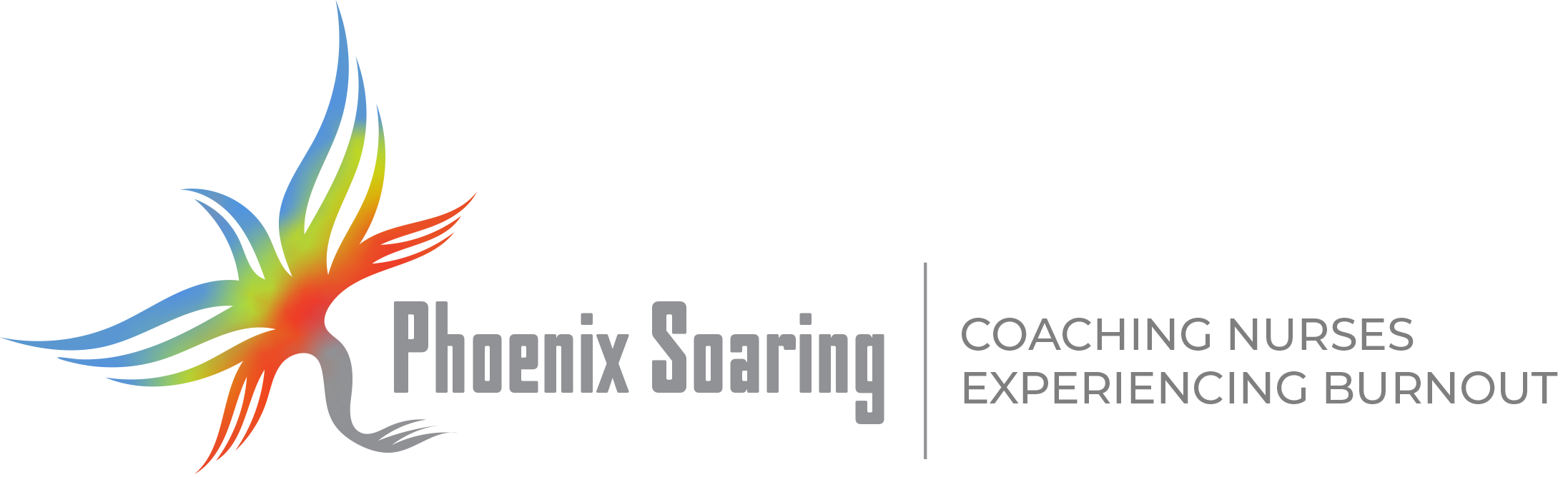 The logo of Phoenix soaring with transparent background